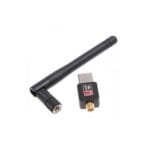 Antenna WI-FI 5db Ricevitore Wireless 2.0 Adattatore Chiavetta USB connessione PC