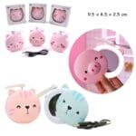 Specchietto da trucco make up con Luce LED e ventolina portatile ricaricabile
