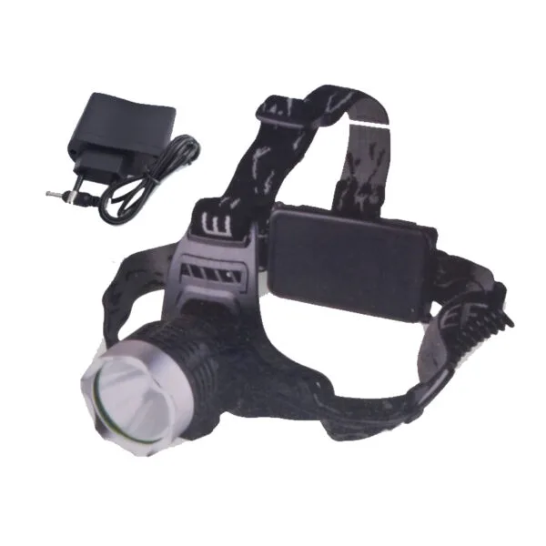 Torcia frontale Lampada LED Brillante Alta Luminosità Ricaricabile Escursioni Pesca