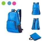 Zaino Pieghevole Unisex Zainetto Richiudibile per Sport Trekking Viaggio Lavoro