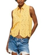 Blouson senza maniche traforata Pepe Jeans