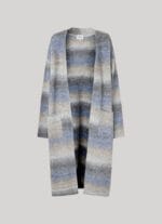 Cardigan Pepe Jeans lungo con tasche a righe melange(Nuova Collezione AI23) - immagine 2
