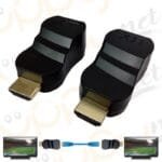 HDMI Extender CAT 6/6E Rete Ethernet Cavo Lan Adattatore 1080p 2K 4K UHD