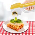 Grattugia elettrica gratta formaggio formaggiera 3 rulli ricaricabile senza fili - immagine 2