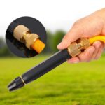 Kit ugello tubo giardino pistola in metallo getto fote pressione acqua auto - immagine 4