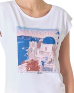 T-shirt con stampa città Liu-Jo - immagine 2