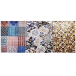Tovaglia plastificata shabby, fiori, maiolica, frutta, multicolor stili e misure - immagine 4
