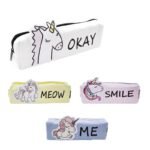 Astuccio scuola unicorno elementari medie ragazza bambina porta penne matite