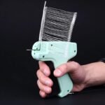 Kit pistola sparafili cartellini prezzi etichette con 5 aghi + 5000 fili 25 mm - immagine 2