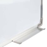 Lavagna bianca magnetica bordi alluminio 30 x 40 bacheca ufficio scuola casa - immagine 2