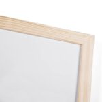 LAVAGNA LAVAGNETTA MAGNETICA BIANCA CANCELLABILE UFFICIO BAMBINI CUCINA 40x60 - immagine 2