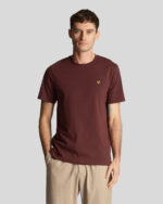 T-shirt Lyle & scott in morbido cotone girocollo con logo anteriore