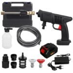 Idropulitrice a batteria Portatile 21V kit + valigetta Senza Fili Lavaggio Auto