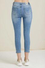 Jeans Take Two denim capri lavaggio chiaro - immagine 3