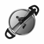 Pentola a pressione Very acciaio inox 18/10 22cm 6 Litri induzione gas cucinare - immagine 2