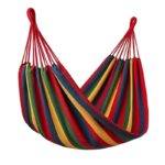 AMACA RINFORZATA DA CAMPEGGIO RESISTENTE FINO 200KG ANTI STRAPPO RIGHE 210X80CM - immagine 3