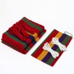 AMACA RINFORZATA DA CAMPEGGIO RESISTENTE FINO 200KG ANTI STRAPPO RIGHE 210X80CM - immagine 4