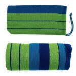 AMACA RINFORZATA DA CAMPEGGIO RESISTENTE FINO 200KG ANTI STRAPPO RIGHE 210X80CM - immagine 5