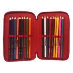 Astuccio Avengers Marvel completo 3 zip scuola elementare pennarelli Giotto - immagine 3
