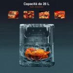 Friggitrice ad Aria professionale Digitale 8 programmi compatta 1400W 4,7 LT - immagine 6