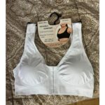 Reggiseno apertura davanti frontale a ferretto post operatorio coppe estraibili - immagine 7