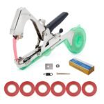 Legatrice Pinza Piante Orto Vigneto Verdura Kit con 6 Rotoli e 10000 Graffette