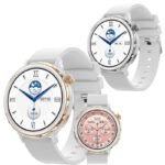 LiPRO Smartwatch 1.32" AMOLED Orologio Digitale Donna Bluetooth iOS Android ITA