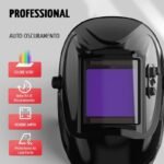 MASCHERA PER SALDATURA AUTOMATICA CON CASCO PROTETTIVO TIG, MMA, MIG/MAG | Nero - immagine 2