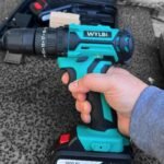 TRAPANO AVVITATORE A PERCUSSIONE WYLBi COLOR PERFORATORE 2 BATTERIE LITIO 700W - immagine 5