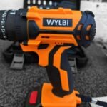 TRAPANO AVVITATORE A PERCUSSIONE WYLBi COLOR PERFORATORE 2 BATTERIE LITIO 700W - immagine 8