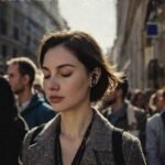 Cuffie Auricolari Display bluetooth controllo Touch wireless BT 5.4 iOS Nere - immagine 4