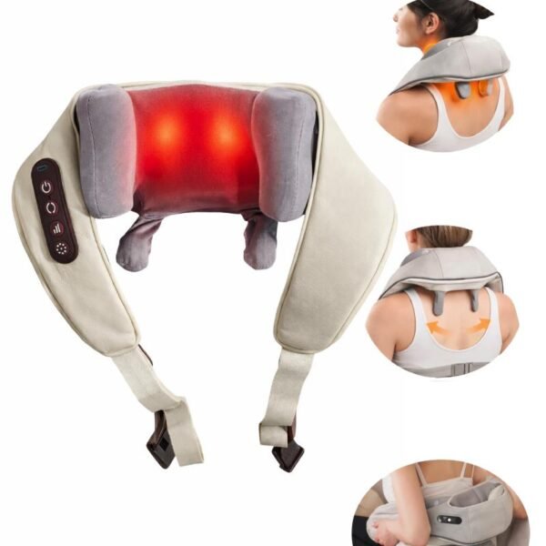 Massaggiatore Shoud 5D shiatsu cervicale schiena ricaricabile