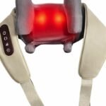 Massaggiatore Shoud 5D shiatsu cervicale collo gambe glutei schiena ricaricabile - immagine 3