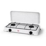 Fornello a Gas da Campeggio Portatile 2 Fuochi