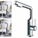 Rubinetto cromo Miscelatore display temperatura 2 modalità