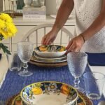 Set 12 bicchieri calici 6+6 vetro trasparente vino casa ristorante hotel 300 ml - immagine 3