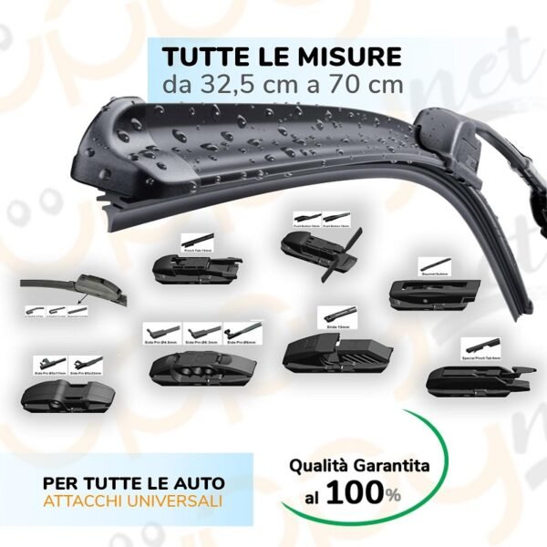 Tergicristalli Universali per auto