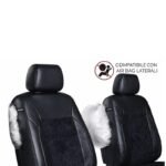 Coprisedili Auto Kit completo professionale in pelle stoffa compatibile air bag - immagine 3