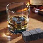 9 cubetti pietra pietre roccia ghiaccio whiskey whisky drinks riutilizzabili - immagine 6