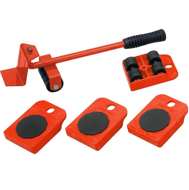 Kit trasloco piedini ruote solleva mobili