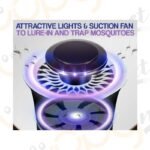 Zanzariera trappola per zanzare elettrica lampada LED insetticida sterminatore - immagine 2