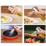 NEBULIZZATORE OLIO 100ML SPRAY PORTATILE SPRUZZATORE OLIO ACETO DA CUCINA OLIERA - immagine 3