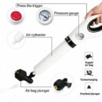 Pistola sturalavandini ecologico stura lavandino disgorgante lavabo ad aria - immagine 3