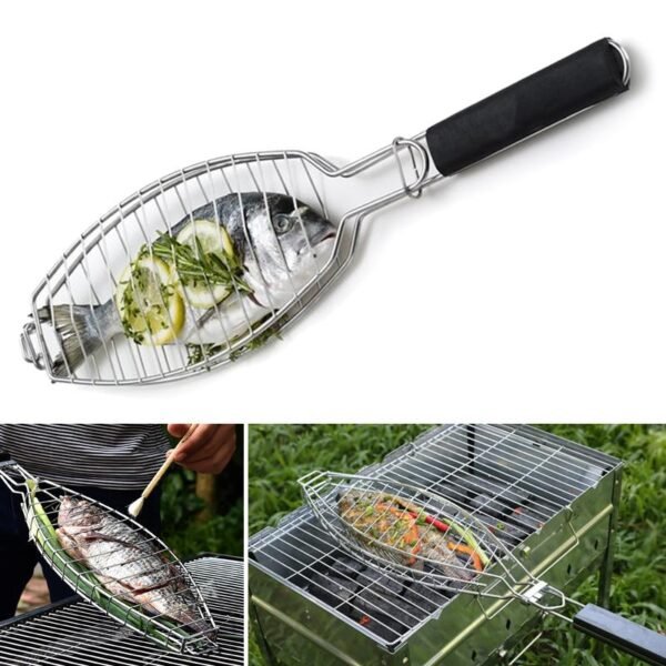 griglia per pesce barbecue