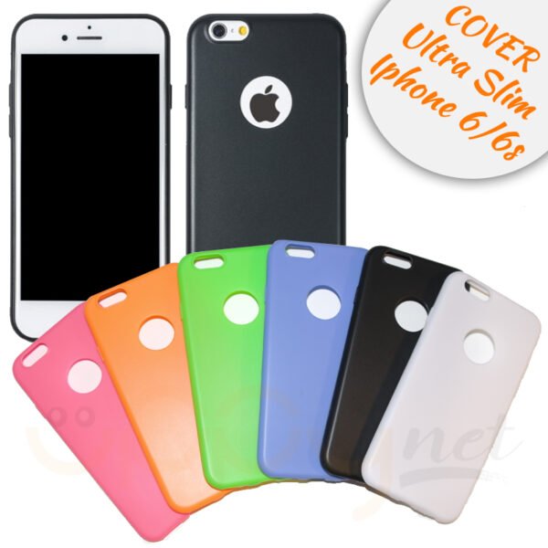 COVER TPU GEL SILICONE PER IPHONE 6 6S