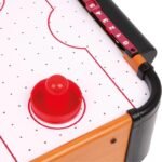 Air hockey da tavolo mini legno ad aria con ventola gioco bambino giochi bambini - immagine 2