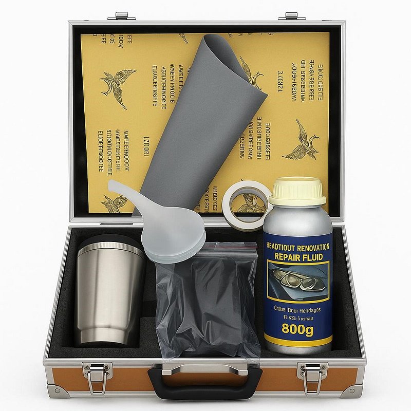 Kit completo lucidatura fari Rinnova FARI polimero