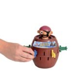 Gioco di società da tavolo pirata botte barile pop up giocattolo bambini +3 - immagine 3