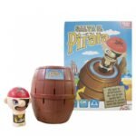Gioco di società da tavolo pirata botte barile pop up giocattolo bambini +3 - immagine 4