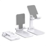 Supporto Porta Cellulare Tablet iPad Smartphone UNIVERSALE Regolabile da Tavolo - immagine 5